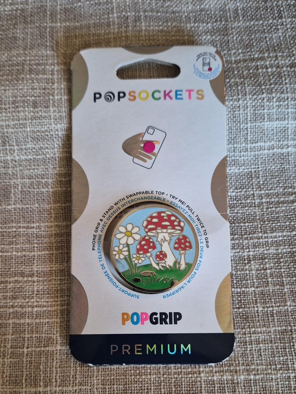 PopSockets Premium PopGrip Floral Multicolor NWT